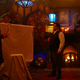 Kayvan Novak and Harvey Guillén in What We Do In The Shadows season 3